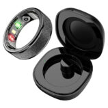 Smart Ring R02 with Charging Case – Fitness Tracker with Heart Rate, Blood Oxygen, Blood Pressure, Sleep Monitoring, IP68 Waterproof - zapplixusa Inc