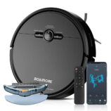 3600PA Smart Robot Vacuum Cleaner – Mopping, Sweeping & Suction with Voice Control and Auto-Charging - zapplixusa Inc