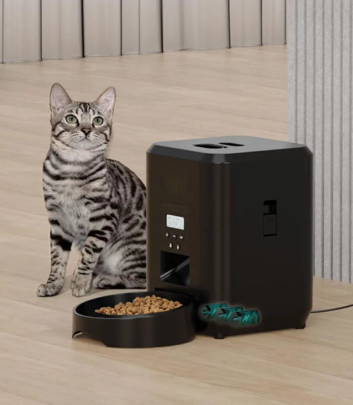 Smart Automatic Pet Feeder – Timed & Quantitative Feeding for Cats and Dogs - zapplixusa Inc