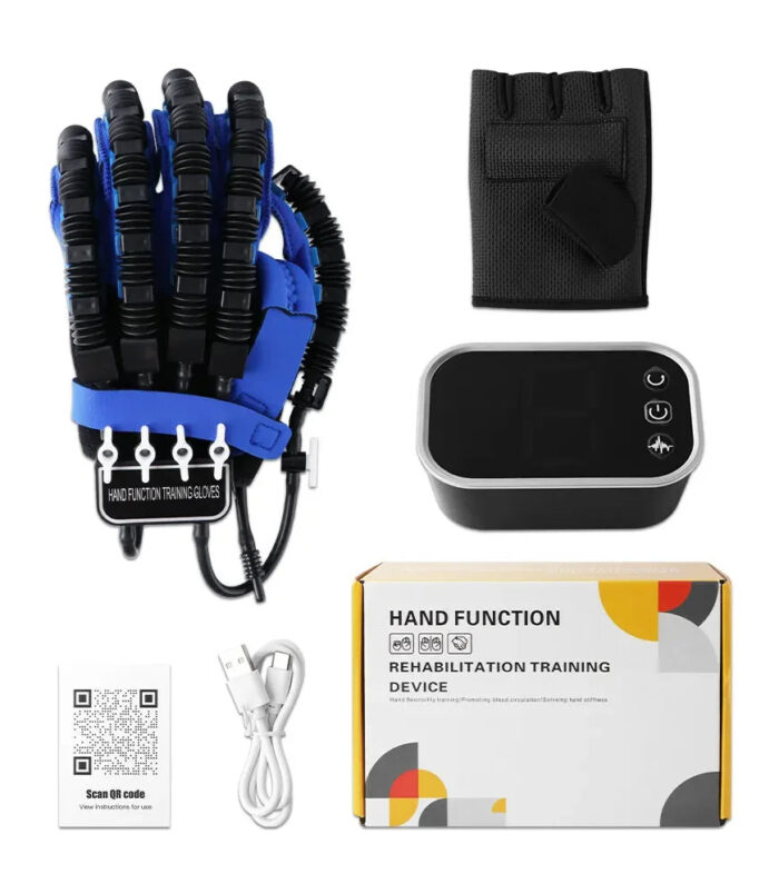 Intelligent Rehabilitation Robot Gloves – Stroke and Hemiplegia Hand Therapy Massage Training Gloves - zapplixusa Inc