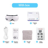 Foldable Eye Massager with Air Pressure, Heat & Bluetooth Music – Relieve Fatigue, Improve Eye Health - zapplixusa Inc