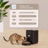 Smart Automatic Pet Feeder – Timed & Quantitative Feeding for Cats and Dogs - zapplixusa Inc